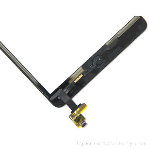 High Copy Black Touch Digitizer Screen Assembly with IC Chip and Home Button Flex for iPad Mini